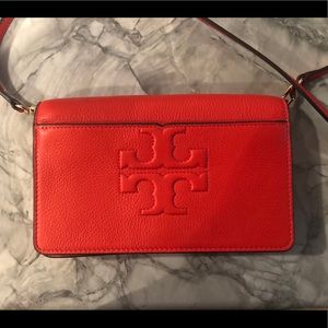 Tory Burch red crossbody